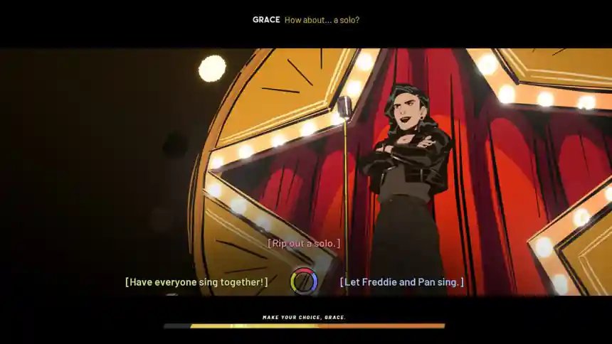Captura de tela de Stray Gods: The Roleplaying Musical
