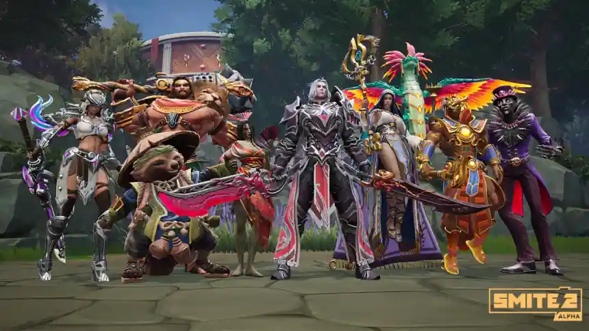 Captura de tela de SMITE 2